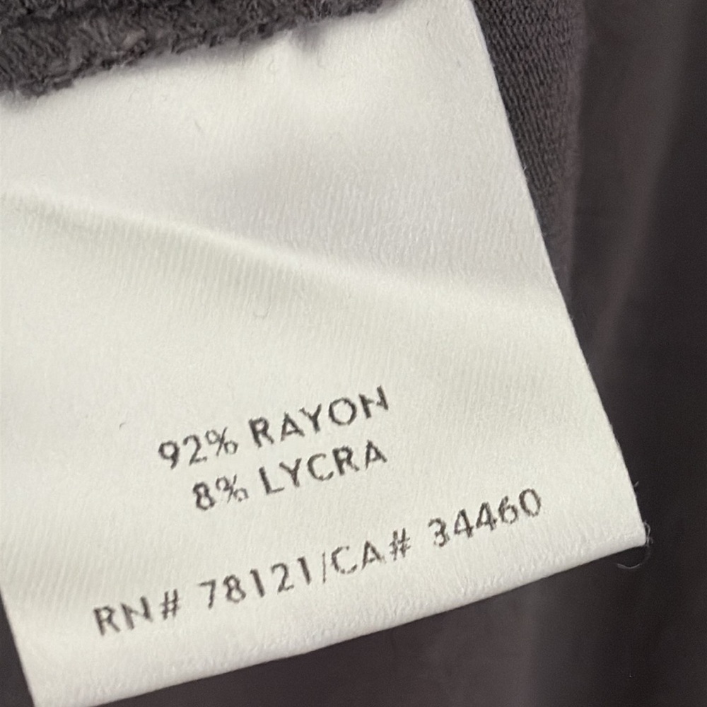 Eileen Fisher Sleeveless Dress Rayon Lycra Soft Stretch Knit A Line Grey Size M - Picture 10 of 11